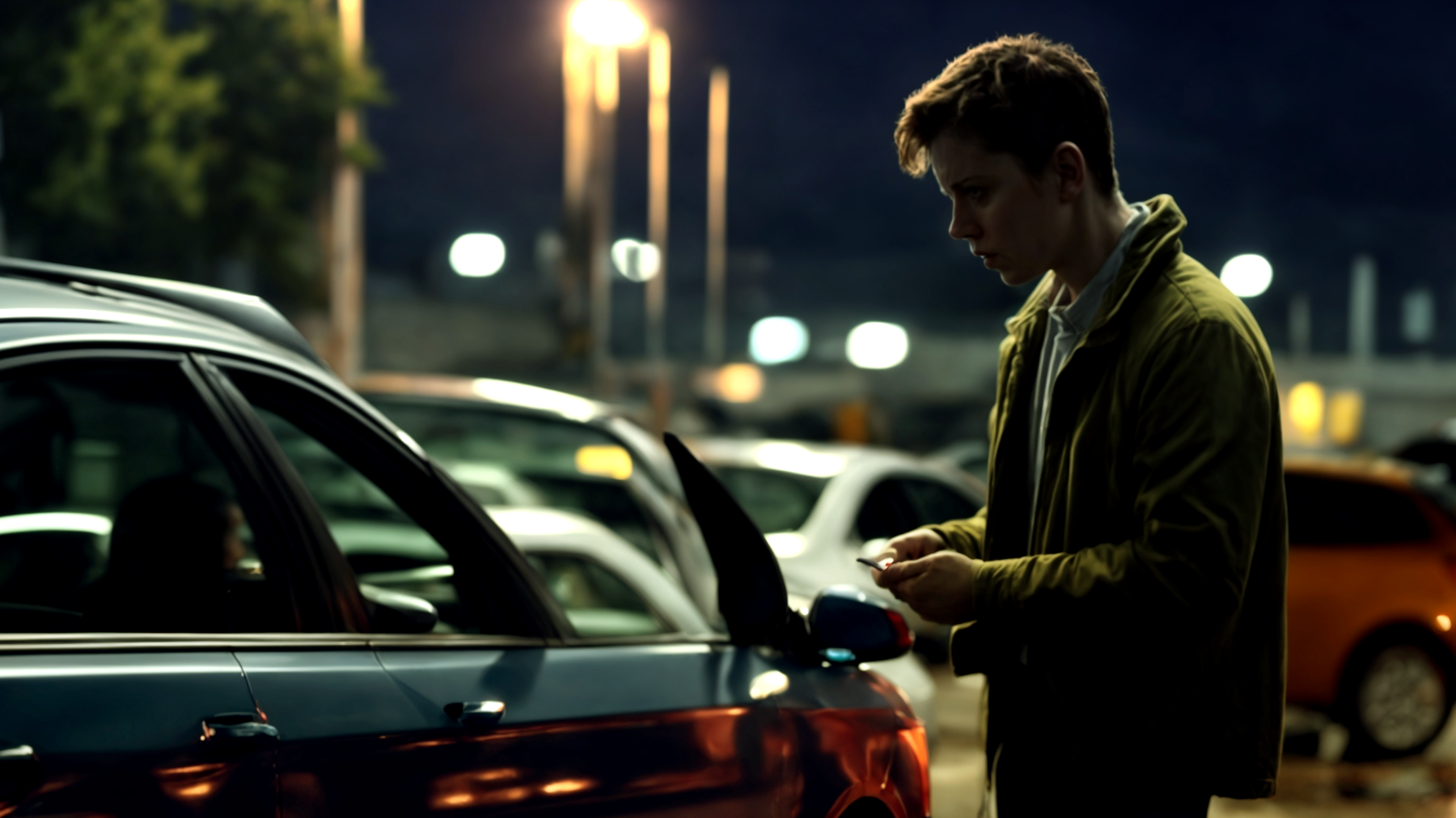 auto furto sirena警方"