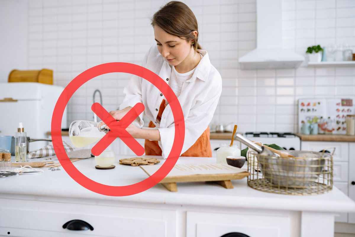 Cosa si sbaglia durante la ricetta